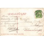 1909 Ruttka, Vrútky; Turóc-parti részlet, Római katolikus templom, híd. Felvidéki Magyarság nyomdája kiadása W.L. Bp...