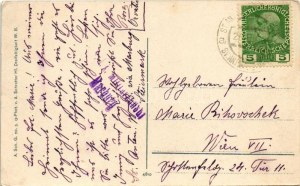 Szentantal, Svaty Anton, Sväty Anton; A. Schretter / látkép / view (felületi kopás / worn surface...