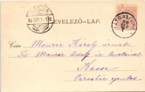 1898 Tátralomnic, Tatranská Lomnica (Magas-Tátra, Vysoké Tatry); Bethlen ház / Bethlenhaus ...