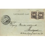 1899 (Vorläufer!) Thurzófüred, Kupele Turzo (Gölnicbánya, Gelnica); Thurzó ház, villa, nyaraló, este holdfényben ...