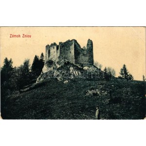 Znióváralja, Klastor pod Znievom; várrom. G. 5904. (W.L. ?) / Zámok Zniov, Znievsky hrad / castle ruins (EK...