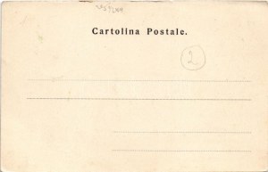 Labin, Albona; Piazza / square, shop. Dep. Vittorio Stein (fl)