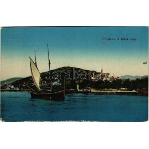 1916 Metkovic, general view (ragasztónyom / glue marks)