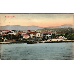 Novi Vinodolski, Novi, Novoga; general view, shore. R. Szendrovics
