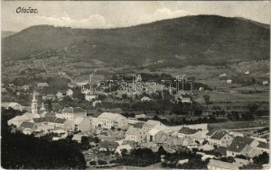 1915 Otocsán, Otocac; látkép / general view. B. W. Wien Nr. 126. (EK)