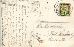 1915 Otocsán, Otocac; látkép / general view. B. W. Wien Nr. 126. (EK)