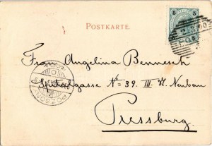1900 Pola, Pula; Marine-Casino Lumpenball Faschings-Dienstag 1900. K.u.K. Kriegsmarine ...