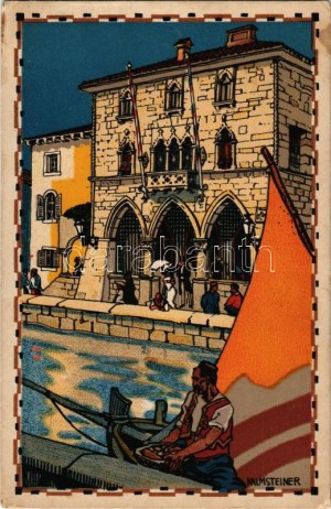 Split, Spalato; Gemeindehaus. Oesterreichische Adria Ausstellung Wien 1913 Officielle Postkarte A 8. Kilophot GMBH ...