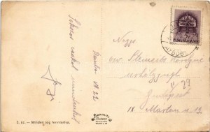 1942 Dombó, Dubove; templomok télen / churches in winter (EB)
