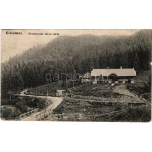 Kőrösmező, Körösmező, Jaszinya, Jasina, Yasinia (Máramaros); Kozmescseki kincstári szálloda. Rosenblüth Emanuel kiadása...