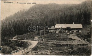 Kőrösmező, Körösmező, Jaszinya, Jasina, Yasinia (Máramaros); Kozmescseki kincstári szálloda. Rosenblüth Emanuel kiadása...