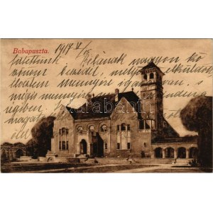 1917 Babapuszta, Aleksa Santic (Zombor); Fernbach kastély. Klösz György és Fia kiadása / castle (tűnyom / pinmark...