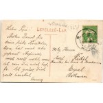 1908 Fehértemplom, Ung. Weisskirchen, Bela Crkva; Werschetzergasse / Verseczi utca, templom. P. Kuhn kiadása ...