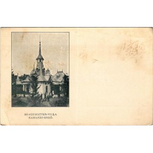 Horgos, Kamaráserdő; Brauswetter villa / villa (ázott sarok / wet corner)
