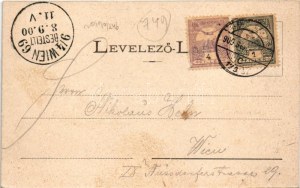 1900 Nagykikinda, Kikinda; M. kir. állami polgári leányiskola, Bohn szálloda, Pályaudvar, vasútállomás...