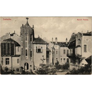 1908 Szabadka, Subotica; Raichl (Raichle) szecessziós palota. Sonnenfeld A. kiadása / Art Nouveau style palace (EK...
