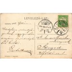 1908 Szabadka, Subotica; Raichl (Raichle) szecessziós palota. Sonnenfeld A. kiadása / Art Nouveau style palace (EK...
