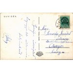 1941 Újvidék, Novi Sad; látkép, híd. Hartija kiadása / general view, bridge (EK)