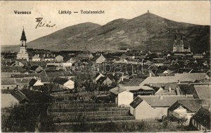 Versec, Vrsac; Totalansicht / látkép. Gábor Lajos kiadása / general view (EB)