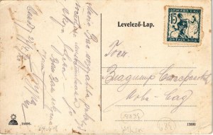 1920 Zombor, Sombor; Kossuth Lajos utca, templom, Széles Antal üzlete / street view, church, shops (fa...