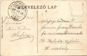 1907 Fraknó, Forchtenstein; vár, Karl Wutzlhofer vendéglője, Rozália kápolna / Schloss, Gasthaus, Sct. Rosalia Kapelle ...