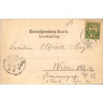 1901 Királyhida, Bruckújfalu Tábor, Brucker Lager, Bruckneudorf; Graf Pallfy Daun-Platz. Alex J. Klein Nr. 150. ...