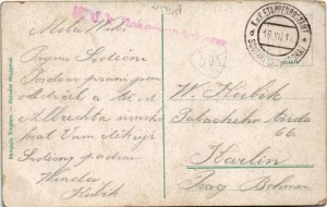 1918 Shkoder, Shkodra, Skadar, Skodra, Scutari, Skutari; Eingang in Shkodra / WWI K.u.K. military, soldiers ...