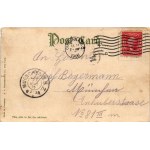 1906 Cincinnati (Ohio), scene on river, steamships. A.C. Bosselman &amp; Co. (tear)
