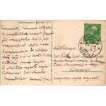 1914 Kaltenleutgeben, Verlag Peter Pich No. 3083 / general view, church (EK)