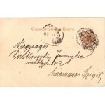 1899 Wien, Vienna, Bécs; Herrengasse mit Café Central. Verlag von Edgar Schmidt / street view...