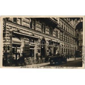 1921 Wien, Vienna, Bécs; Hotel de France, Schottenring Kino, Versicherungs-Gesellschaften Phönix. Schottenring / hotel...