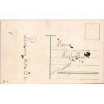 Wien, Vienna, Bécs; Schönbrunn Schloss Allee / castle park. Franz Joseph with hunting equipment. Art Nouveau (EK...