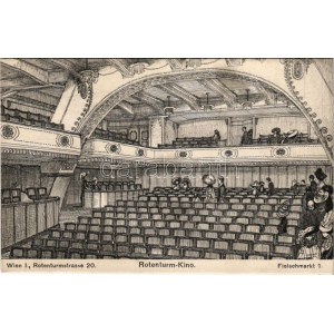 Wien, Vienna, Bécs I. Rotenturm-Kino, Fleischmarkt 1. Rotenturmstrasse 20. / cinema interior