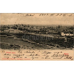 1902 Baku, Bakou; general view (EK)