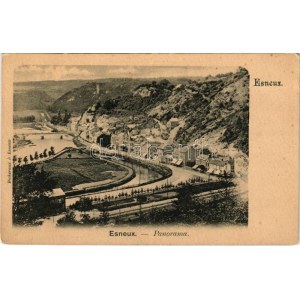 Esneux, Panorama / general view, railway (Rb)