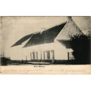 1908 Waterloo, Belle Alliance / Napóleon szobája, ahol a csata előtti éjjelt töltötte / room of Napoleon...
