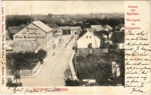 1903 Bijeljina, Bjelina; Stadttheil Ledinka. Árpád Weil / street + 