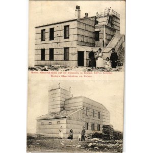Bjelasnica, Meteor. Observatorium auf der Bjelasnica in Bosnien 2067 m Seehöhe. Einziges Observatorium am Balkan ...