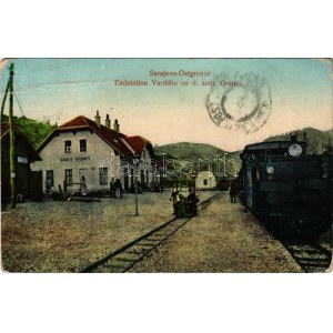 Donje Vardiste, Sarajevo-Ostgrenze, Endstation an d. serb. Grenze. Daniel A. Kajon ...