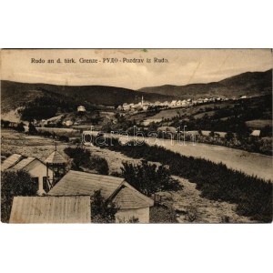 Rudo, an d. türk. Grenze / Pozdrav / Turkish border, mosque (fl)