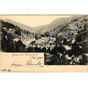 1900 Desná, Dessendorf; general view (fa)