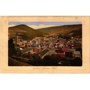 1913 Kraslice, Graslitz; Total / general view (fl)