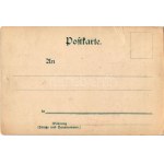 Praha, Prague, Prága; Gruss vom Verbandstage des C. V. 11-12 Mai 1899 / advertisement (pinhole)