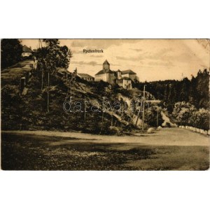 1922 Predhradí, Rychmburk castle. Josef Kunc (fa)