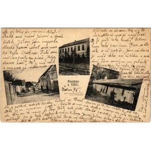 Tis, multi-view postcard (small tear)