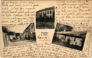 Tis, multi-view postcard (small tear)