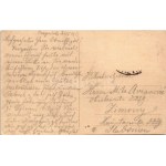 1913 Trinec, Trzyniec, Trzynietz; Eisenwerk / ironworks, iron factory (wet corner)