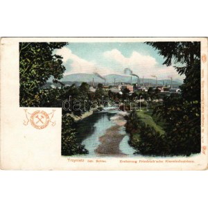Trinec, Trzyniec, Trzynietz; Erzherzog Friedrich'sche Eisenindustrien / ironworks, iron factory. Ed. Feitzinger 191bt...