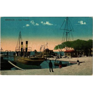 Ismailiyah, Ismailia; Lac Timsah / Timsah Lake, EDMOND steamship (fa)