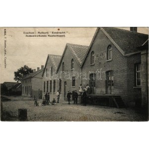 Essen, Esschen (Groningen); Melkerij Eendracht. Samenwerkende Maatschappij / United Dairy Cooperative. F...